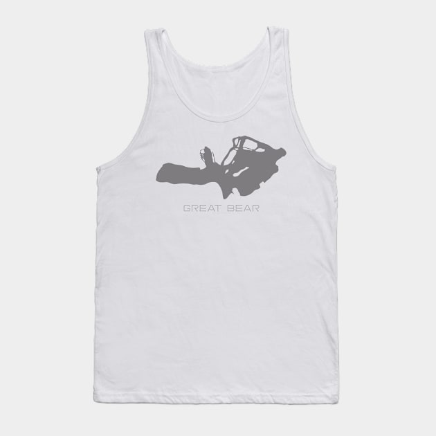 Great Bear Resort 3D Tank Top by Mapsynergy